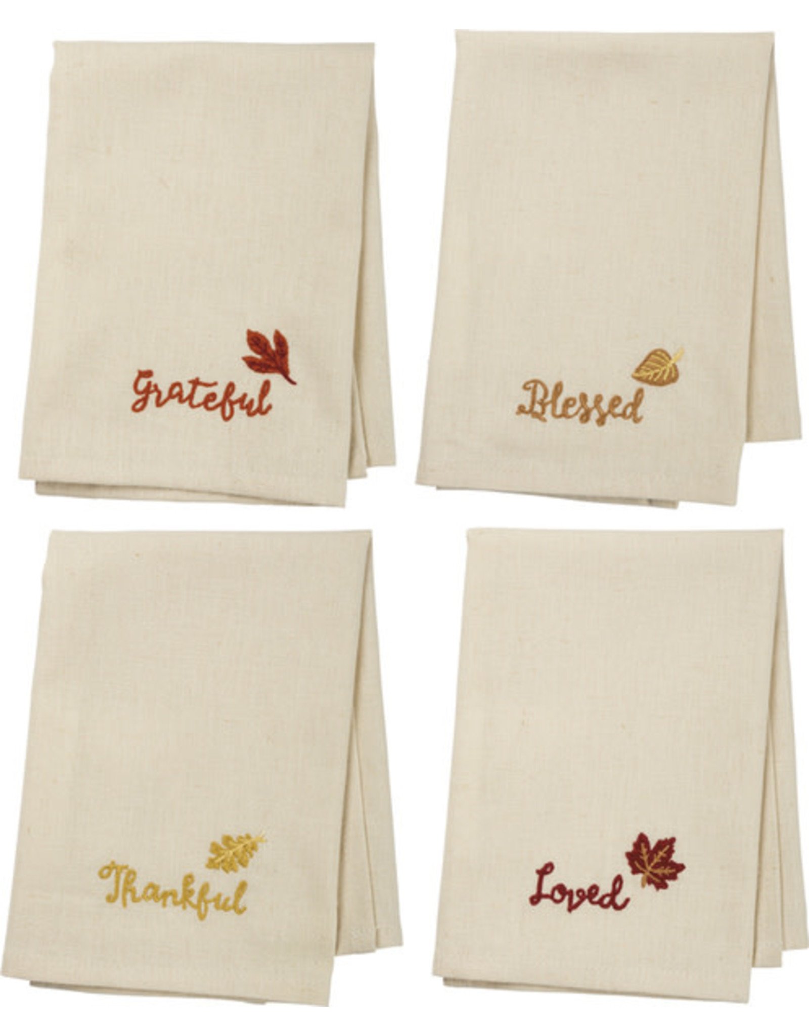 Dinner Napkin Set - Falling Leaf