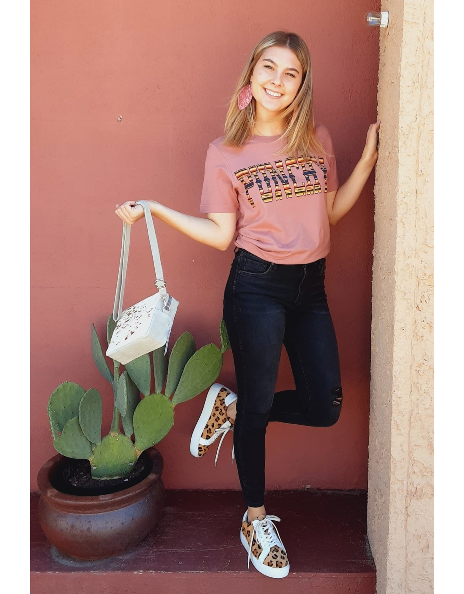 Punchy Blue Serape Tee