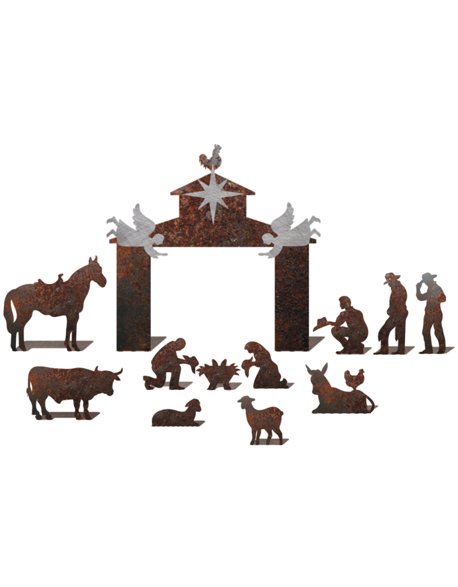 Western Cowboy Nativity