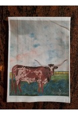 Longhorn Queen Flour Sack Towel
