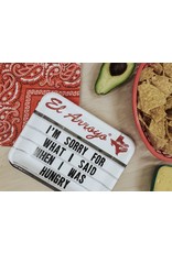 Party Plates (Pack of 12) - When I Was Hungry