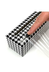 Chicwrap -  Houndstooth Plastic Wrap Dispenser 12" x  250'