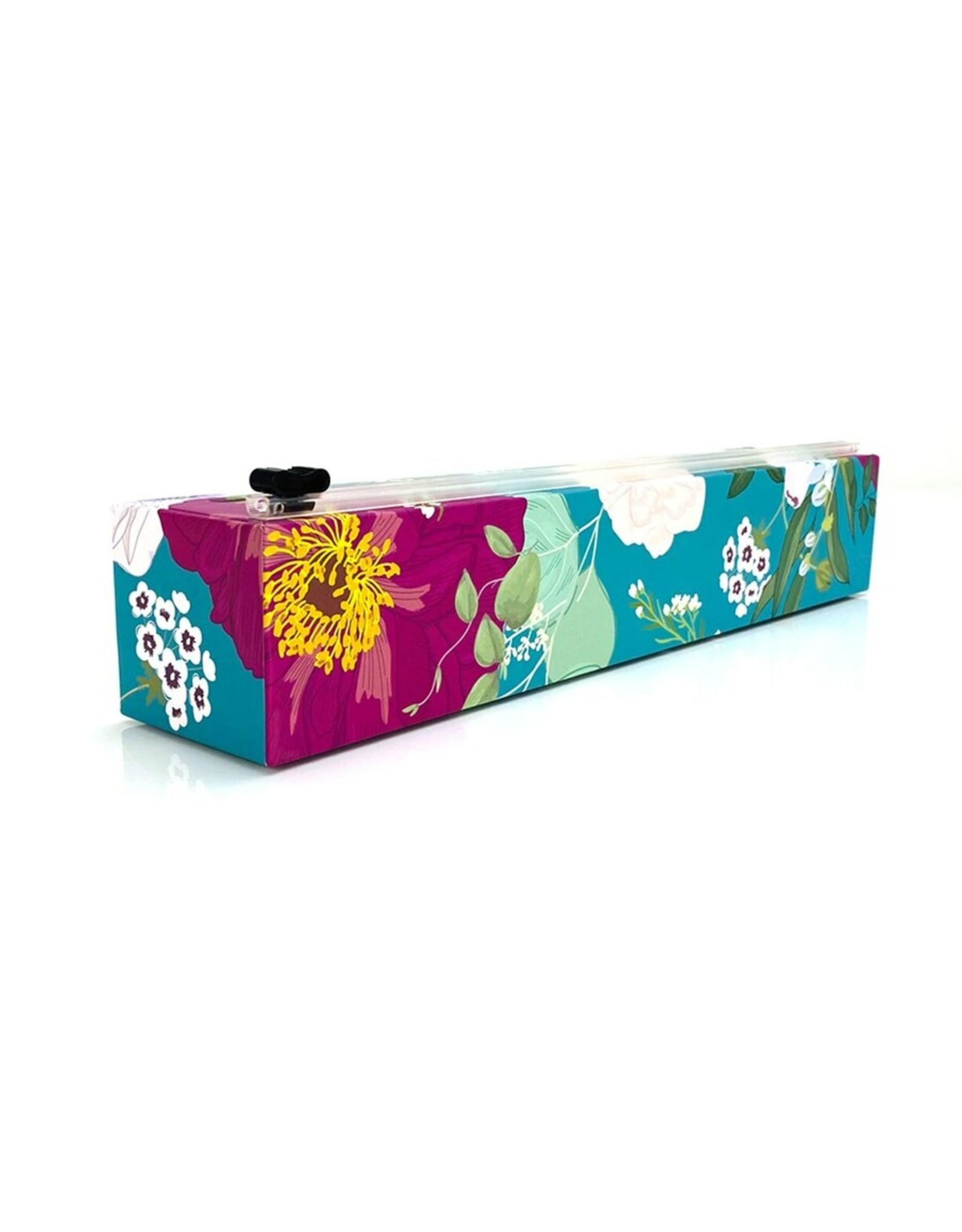 Chic Wrap - Spring Flowers Plastic Wrap Dispenser 12" X 250'