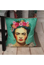 Stunning Green Frida Sanctuary Pillow