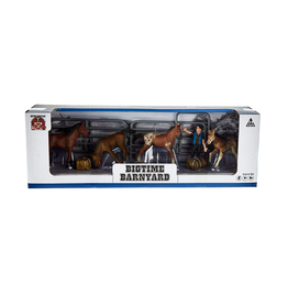 Bigtime Barnyard Kid’s Toy Foal Set With Panels