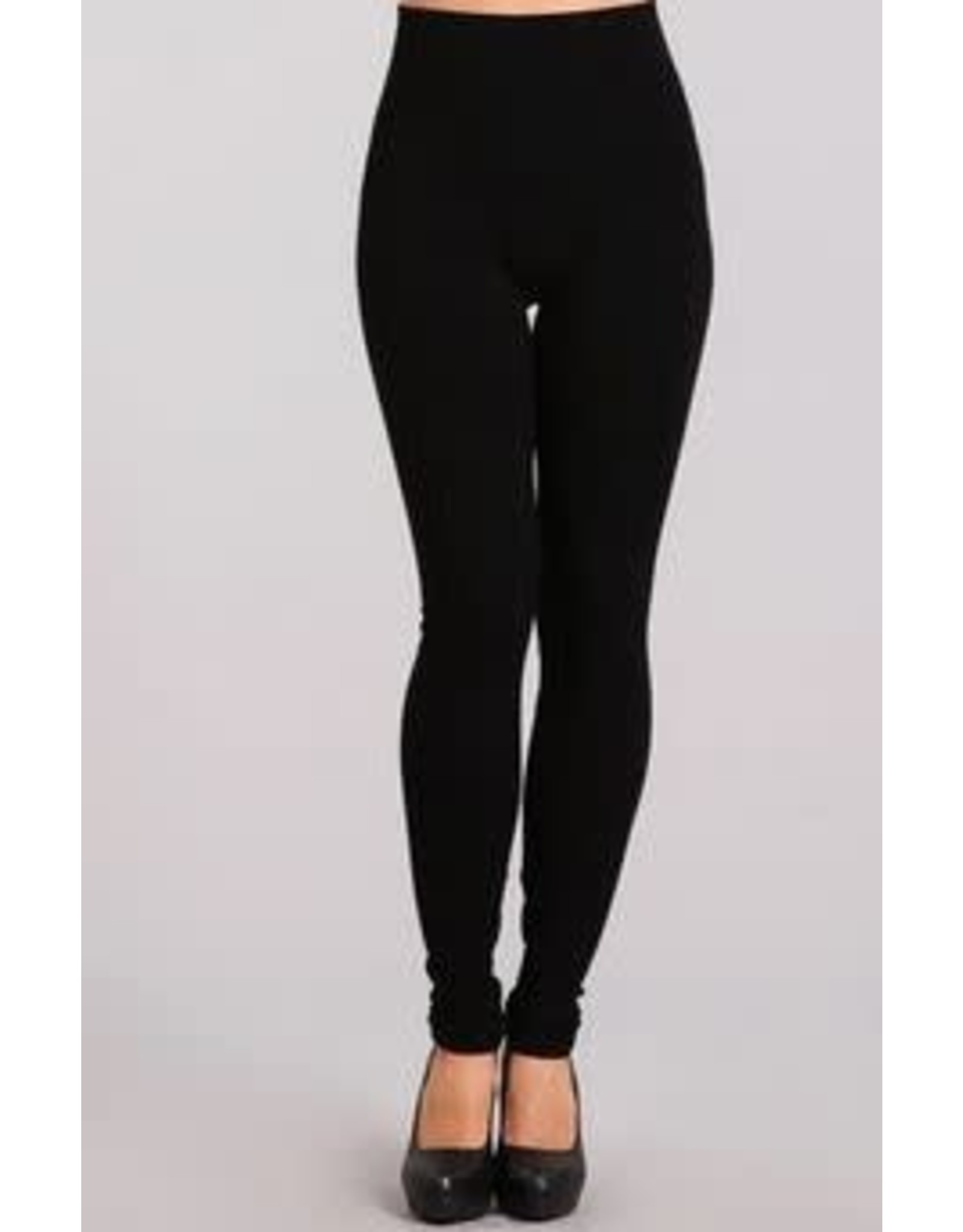 Tummy Tuck Solid High Waist Leggings