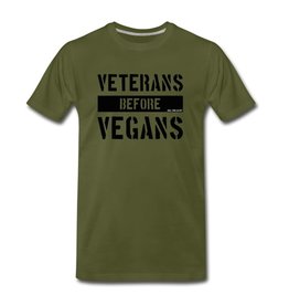 Veterans Before Vegans T-Shirt