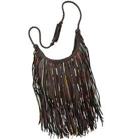 Gypsy Bead Fringed Bag