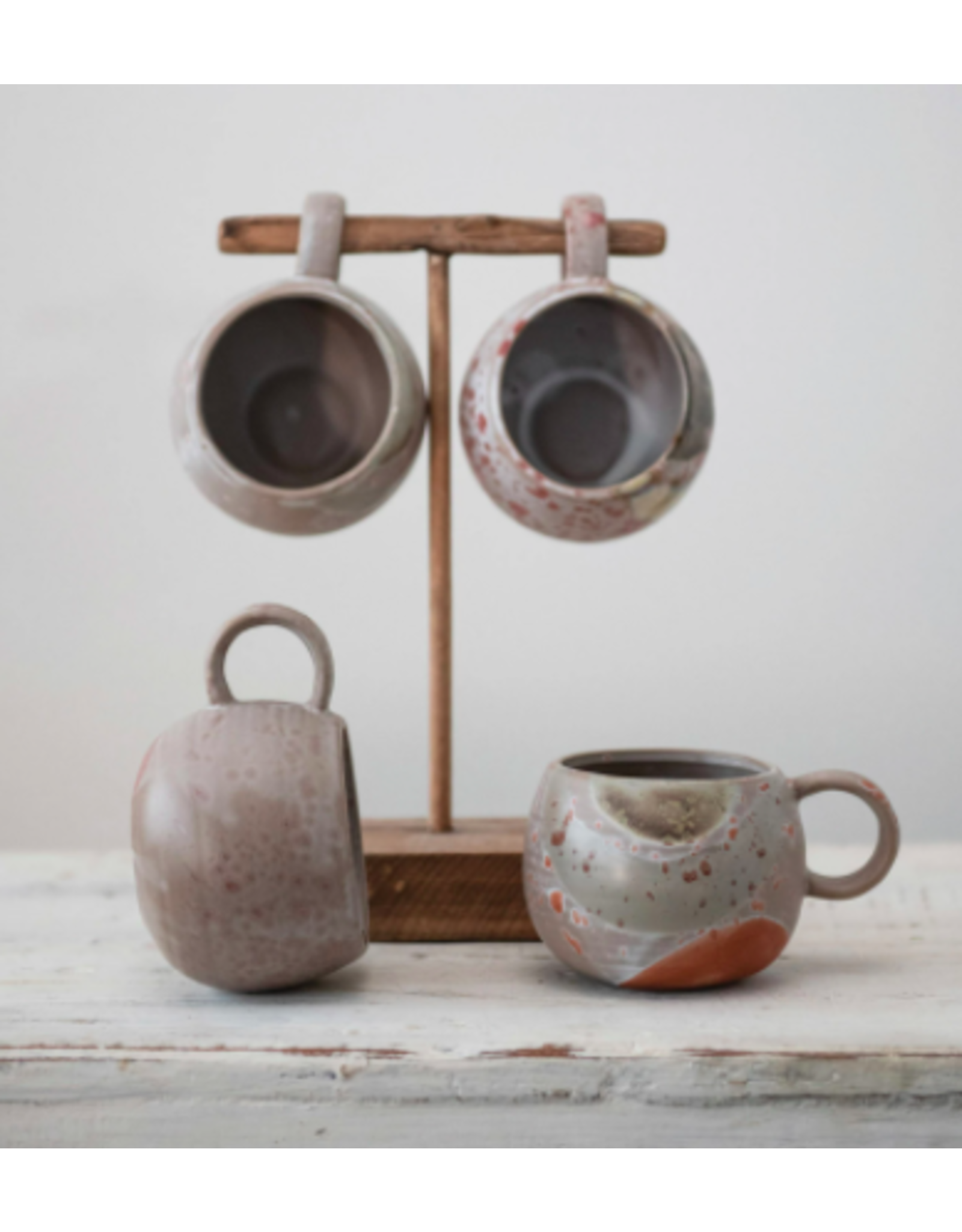 Stoneware Mug, Reactive Glaze