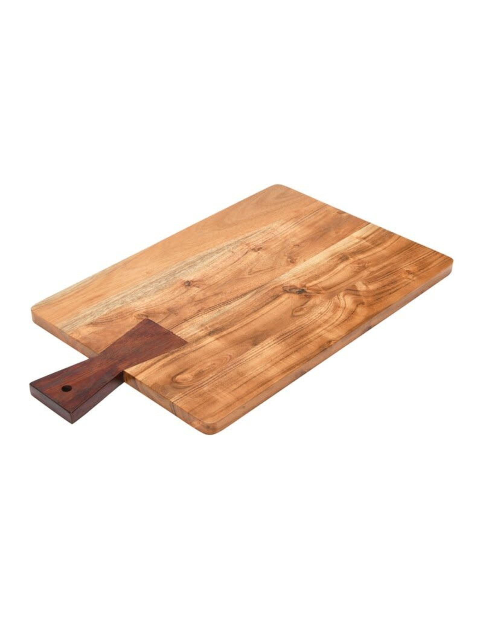 Acacia Wood Cheese Cutting Board with Handle