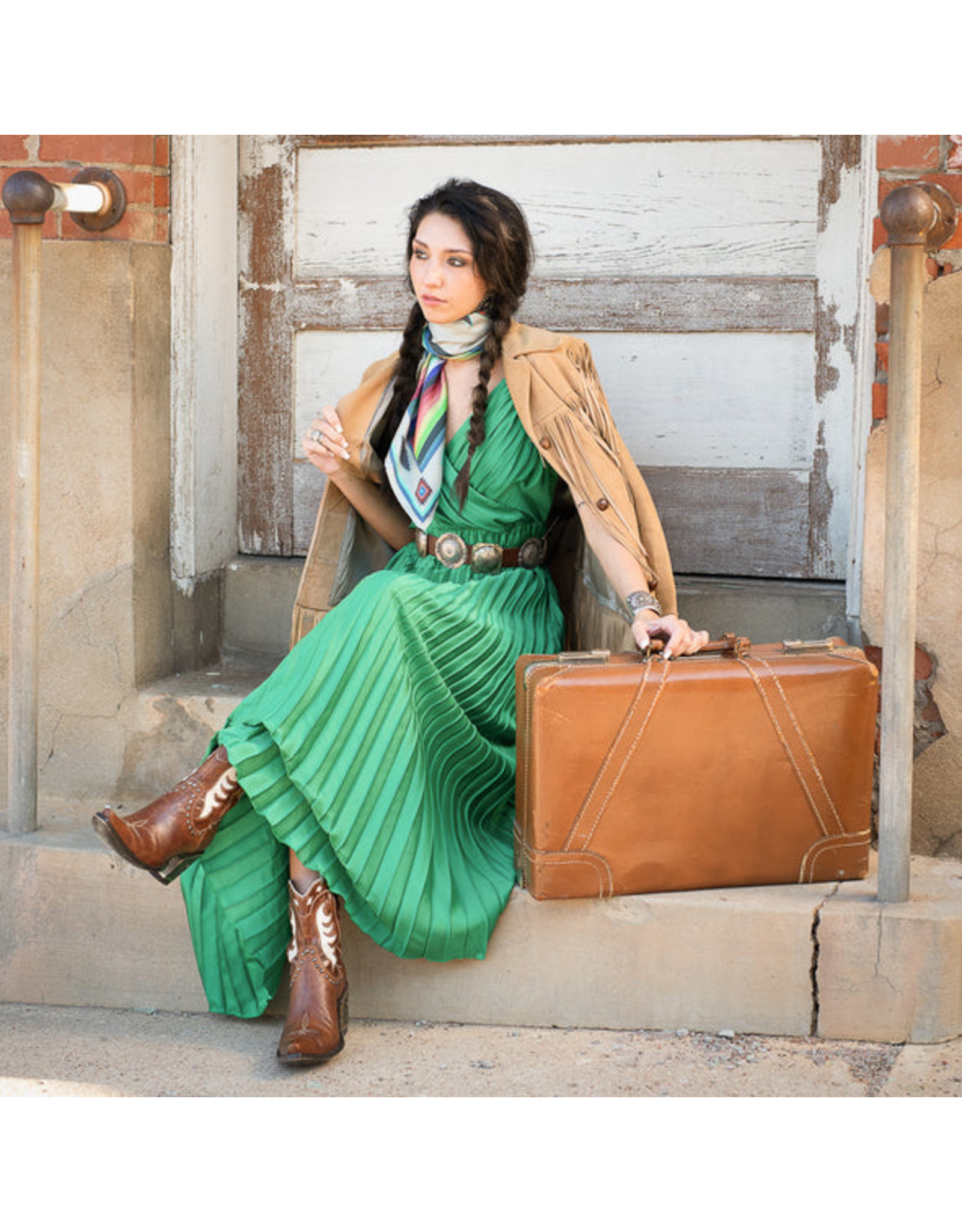 Fringe Scarves Fringe Shorty Pawnee Scarf