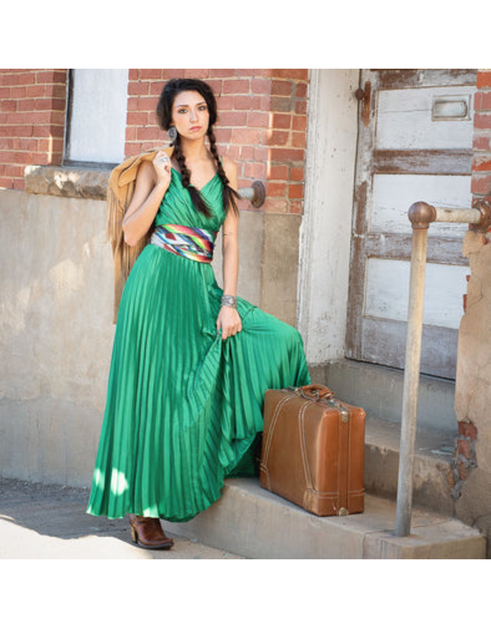 Fringe Scarves Fringe Shorty Pawnee Scarf