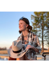 Fringe Scarves Fringe Shawl/Swim Wrap-Bone Fringe Scarves Fringe Shawl/Swim Wrap-Bone