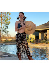 Fringe Scarves FringeShawl/Swim Wrap-Black Fringe Scarves FringeShawl/Swim Wrap-Black