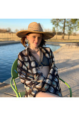 Fringe Scarves FringeShawl/Swim Wrap-Black Fringe Scarves FringeShawl/Swim Wrap-Black