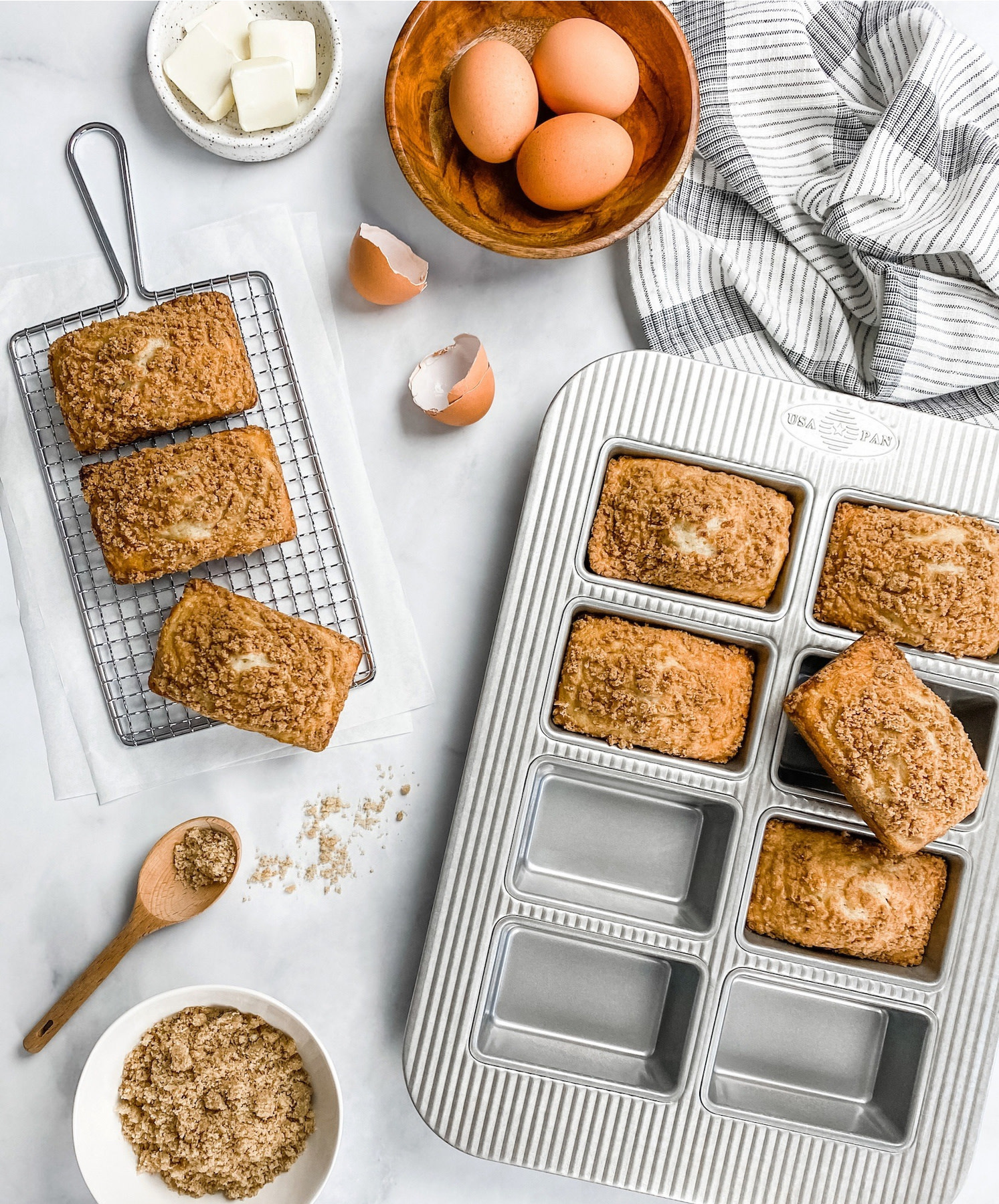Panal Pan USA Mini Loaf Panel Pan - Blanton-Caldwell