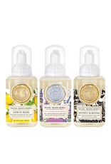 Michel Design Works Mini Foaming Soap Set: Lavender Rosemary, Lemon Basil, Honey Almond