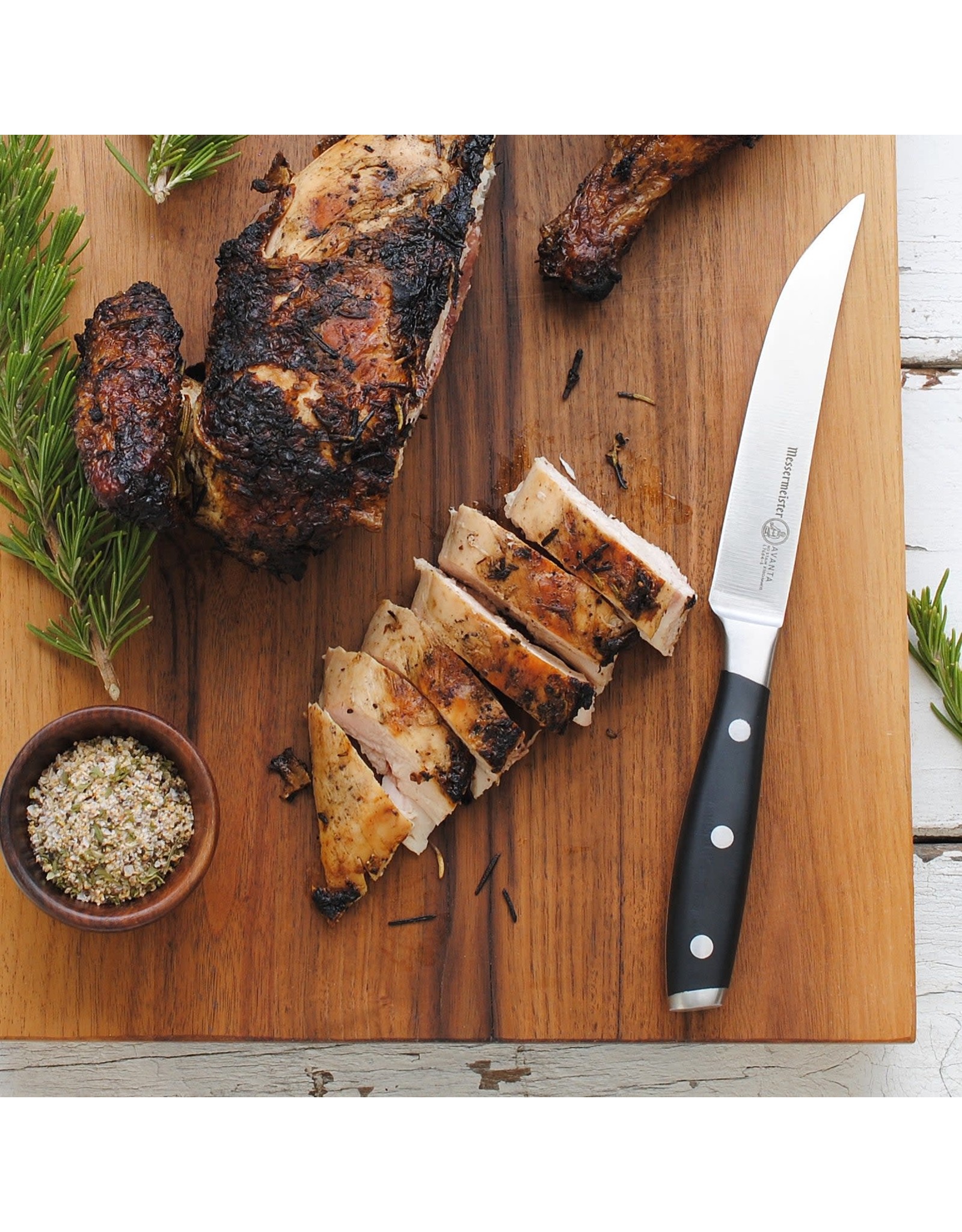 Messermeister Avanta 4 Piece Pom Fine Edge Steak Knife Set