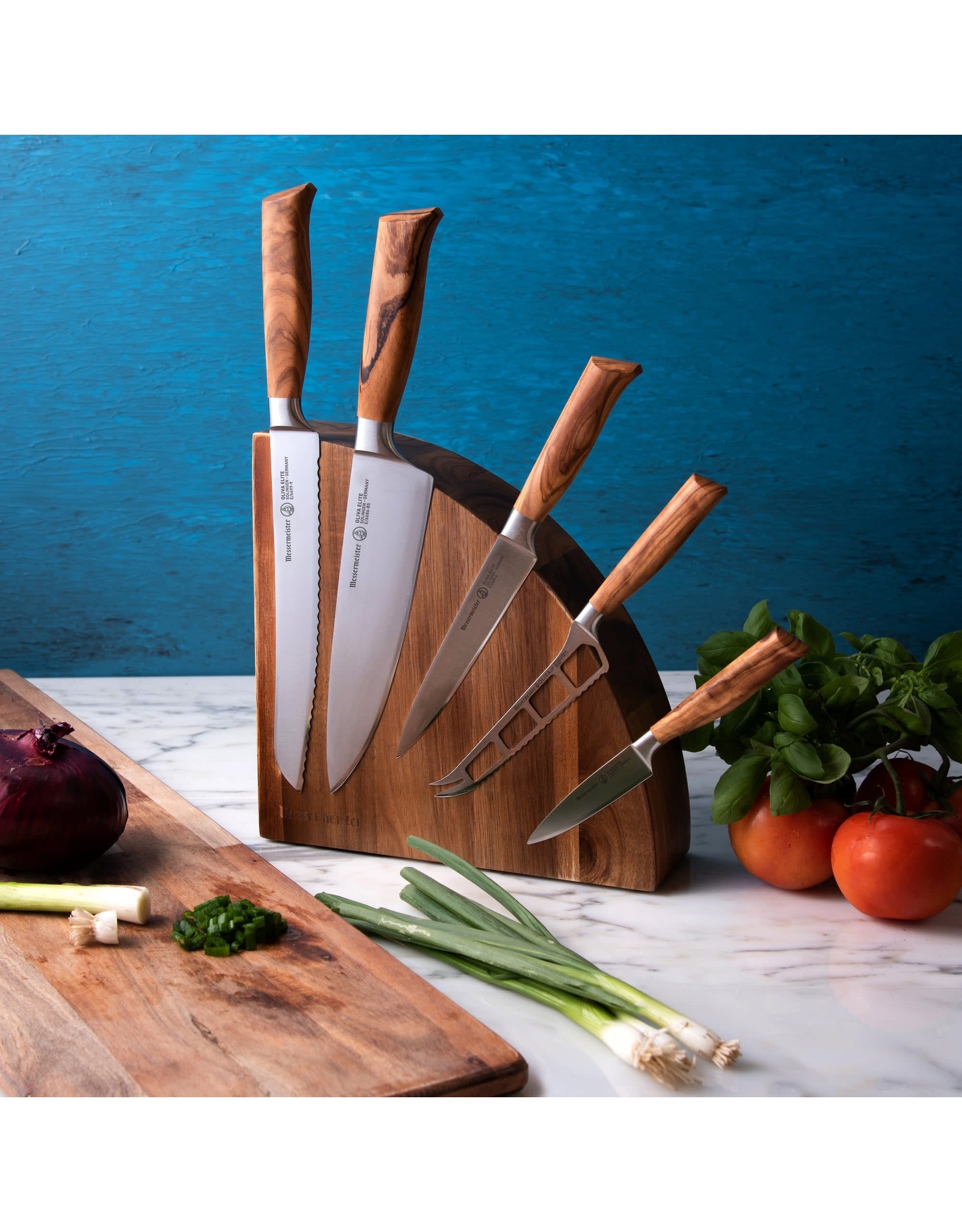 Messermeister Oliva Elite 6 Piece Magnet Block Set