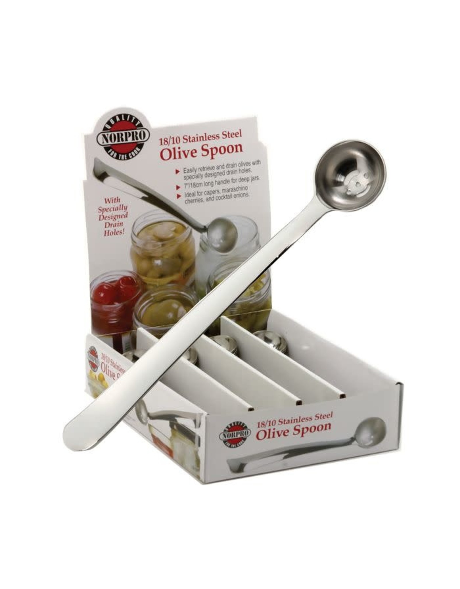 Stainless Steel Olive Spoons