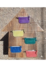 Leather Key Chain Clutch Mini