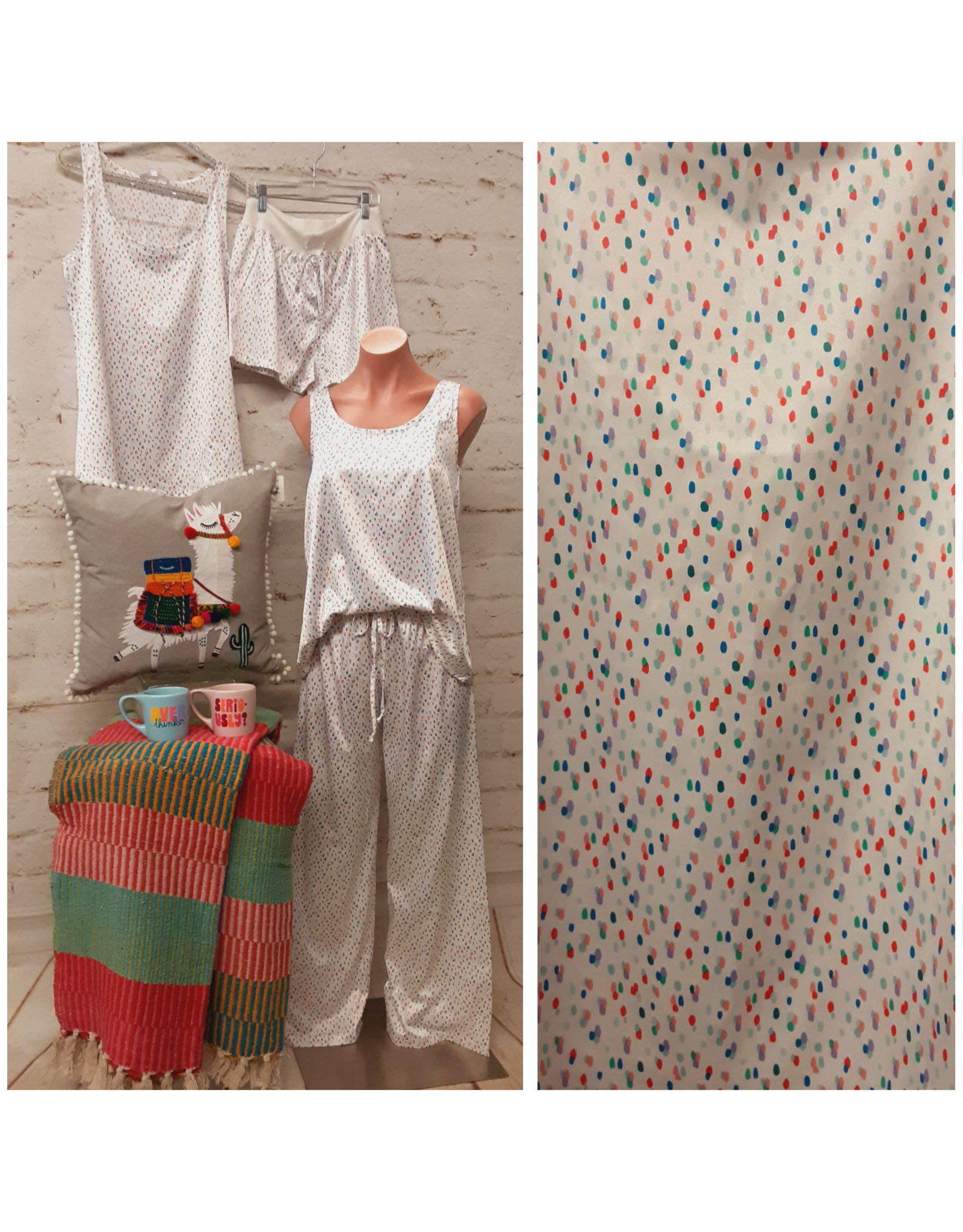 The Royal Standard Confetti Tank/Short Slumber Set