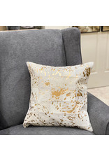 The Royal Standard Abbott Speckled Metallic Hide Pillow