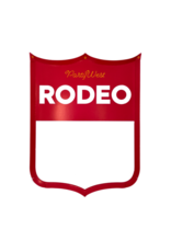 Rodeo Back Number Plates