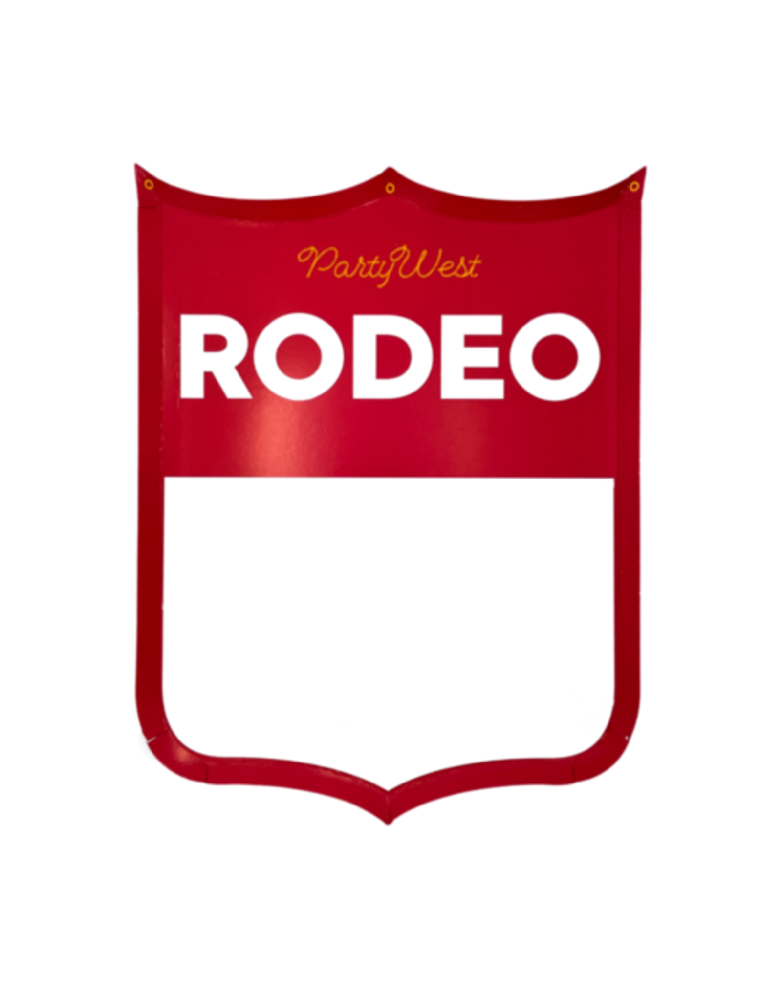 Rodeo Back Number Plates