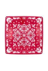 Red Bandana Dinner Plates