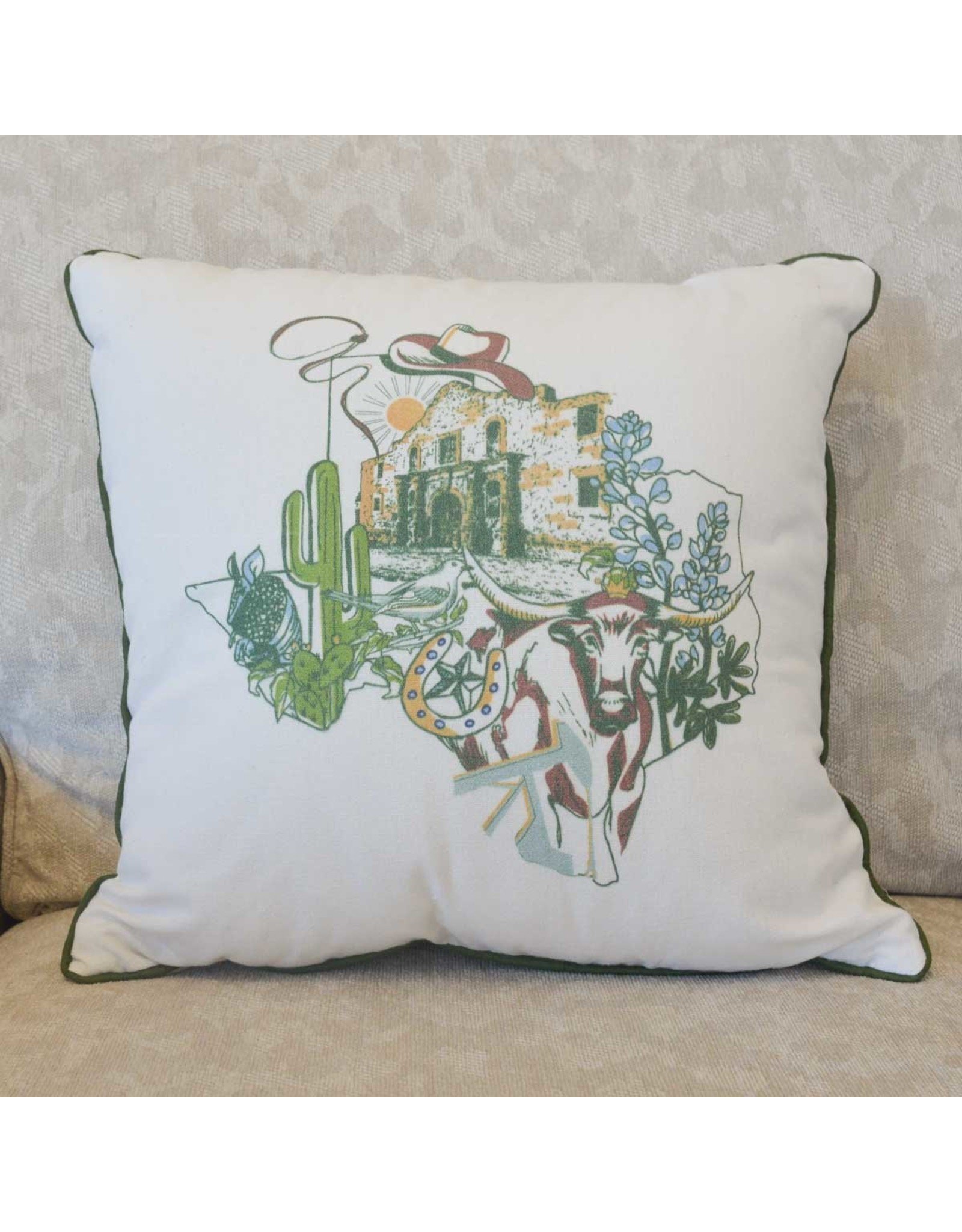 Texas Love Pillow