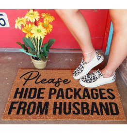 The Royal Standard Hide The Packages Coir Doormat
