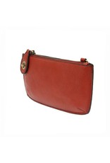 Cherry Red Mini Crossbody Wristlet Clutch