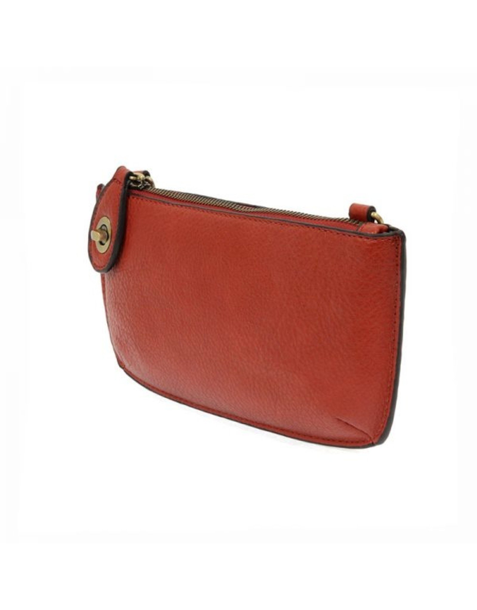 Cherry Red Mini Crossbody Wristlet Clutch