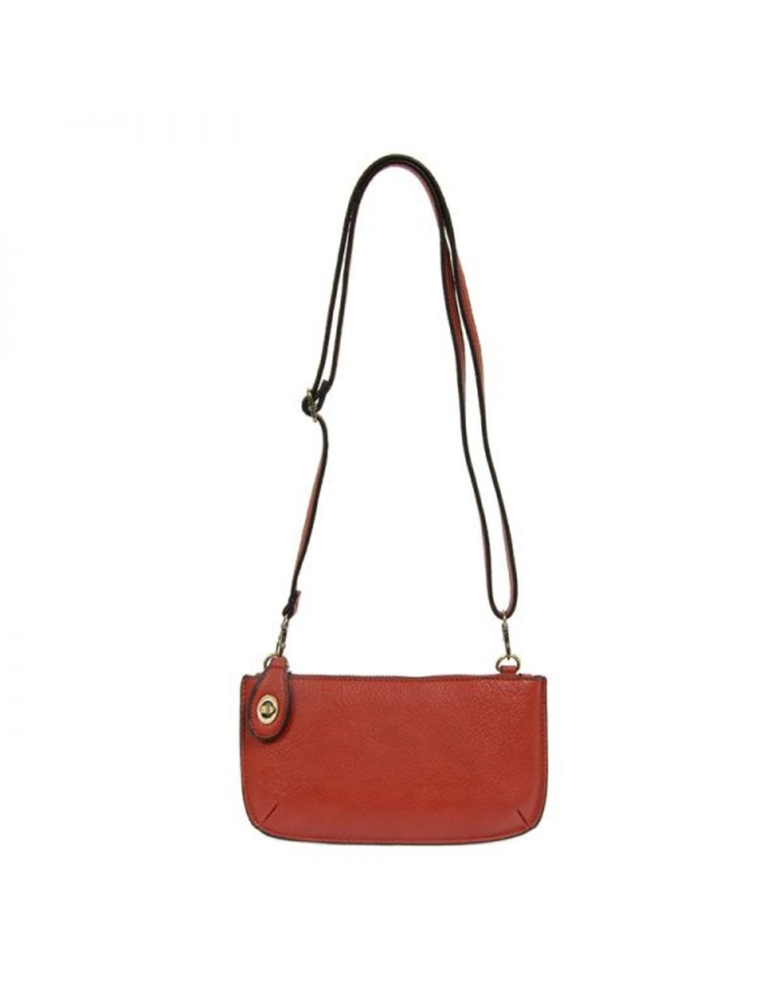 Cherry Red Mini Crossbody Wristlet Clutch