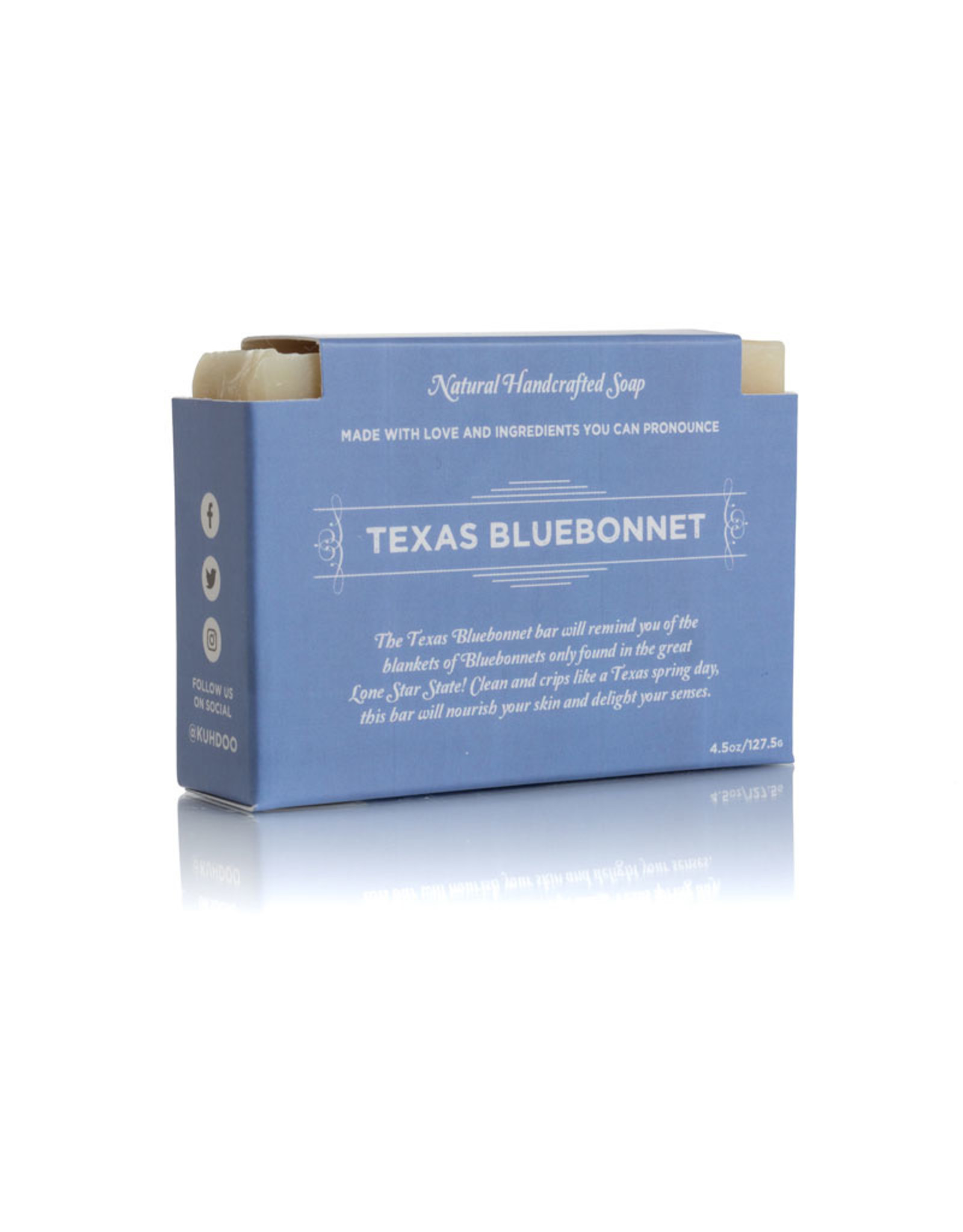 Kuhdoo Soap Texas Bluebonnet Bar Soap
