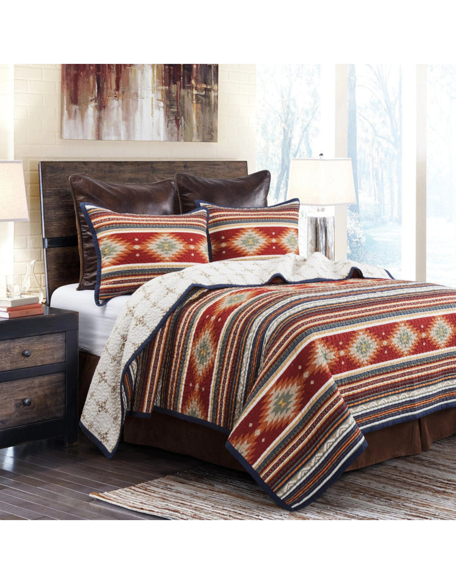 Del Sol Quilt Set - Twin Size