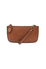 Dark Maple Mini Crossbody Wristlet Clutch