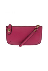 Fuchsia Mini Crossbody Wristlet Clutch