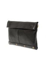 Black Kiara Foldover Convertible Crossbody