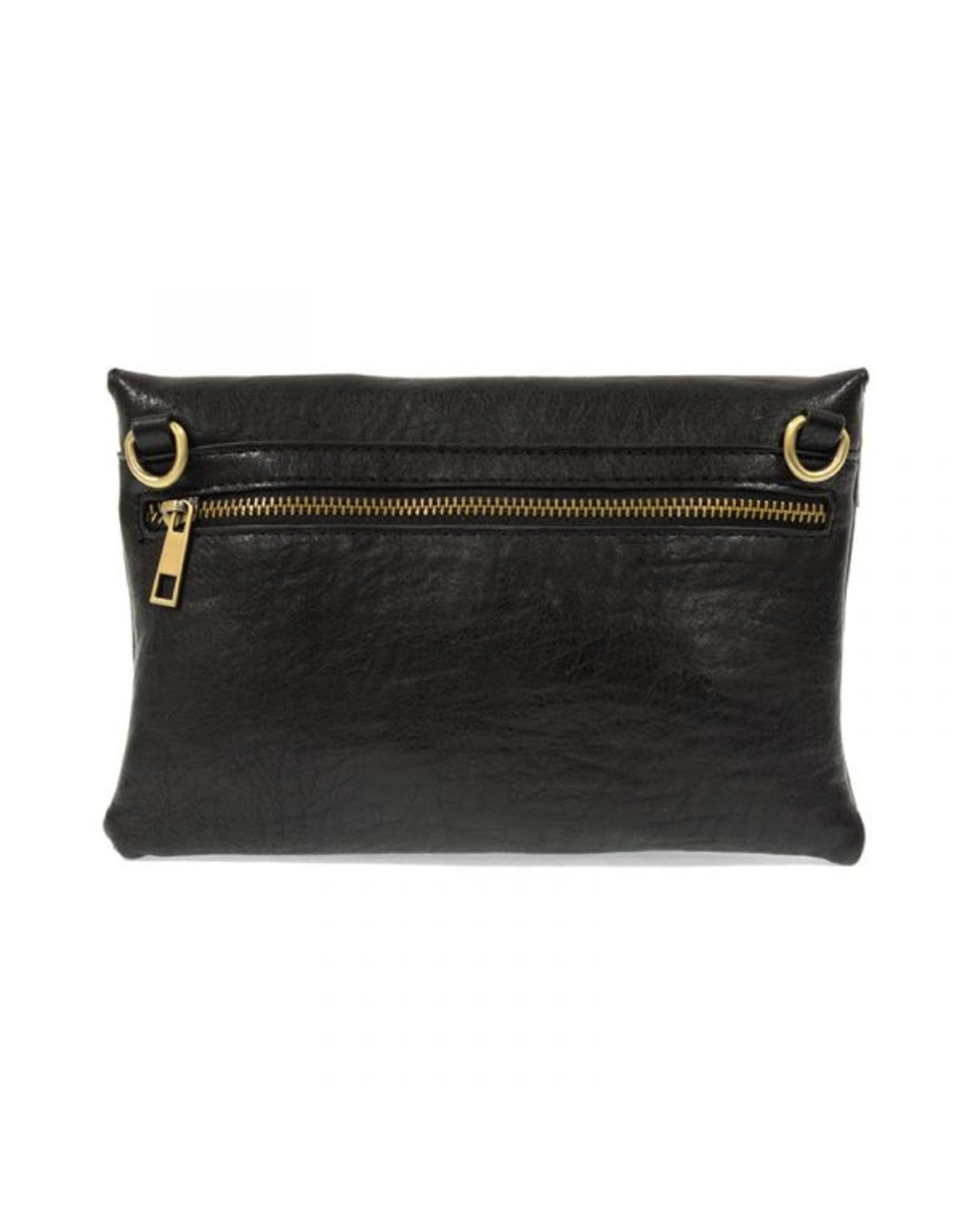 Black Kiara Foldover Convertible Crossbody