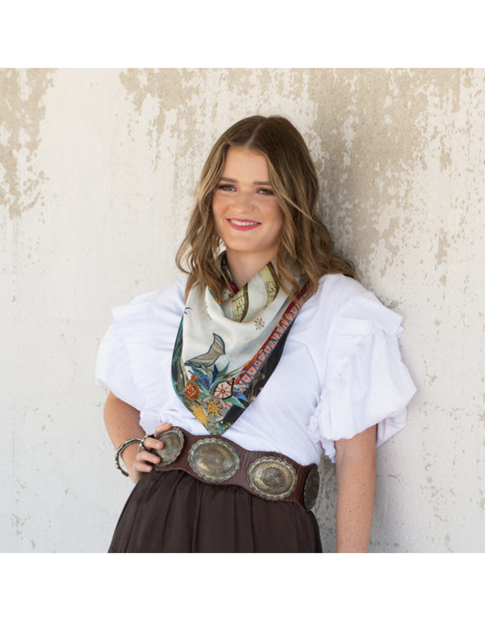 Fringe Scarves Fringe Santa of the South Shorty