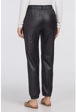 Tribal Tribal Faux Leather Joggers