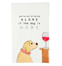 You're Not Drinking Alone if the Dog Is Home!