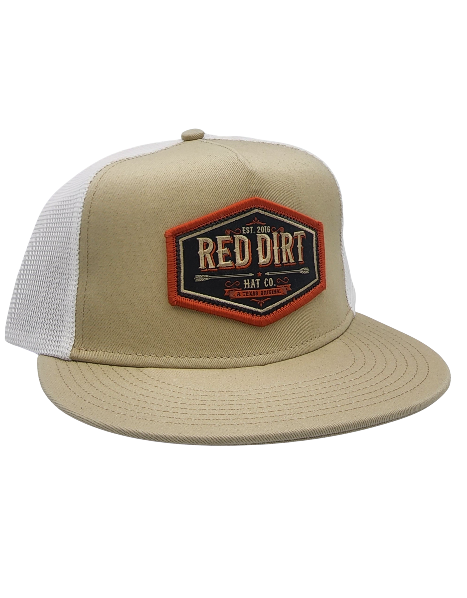 Red Dirt Sharp Shooter Cap Khaki/White