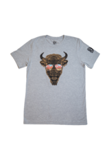 Red Dirt Designs Red Dirt Hat Co. Aviator Bison T-Shirt