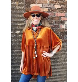 Victorville Tunic with Tiered Back and Hi-Lo Hem