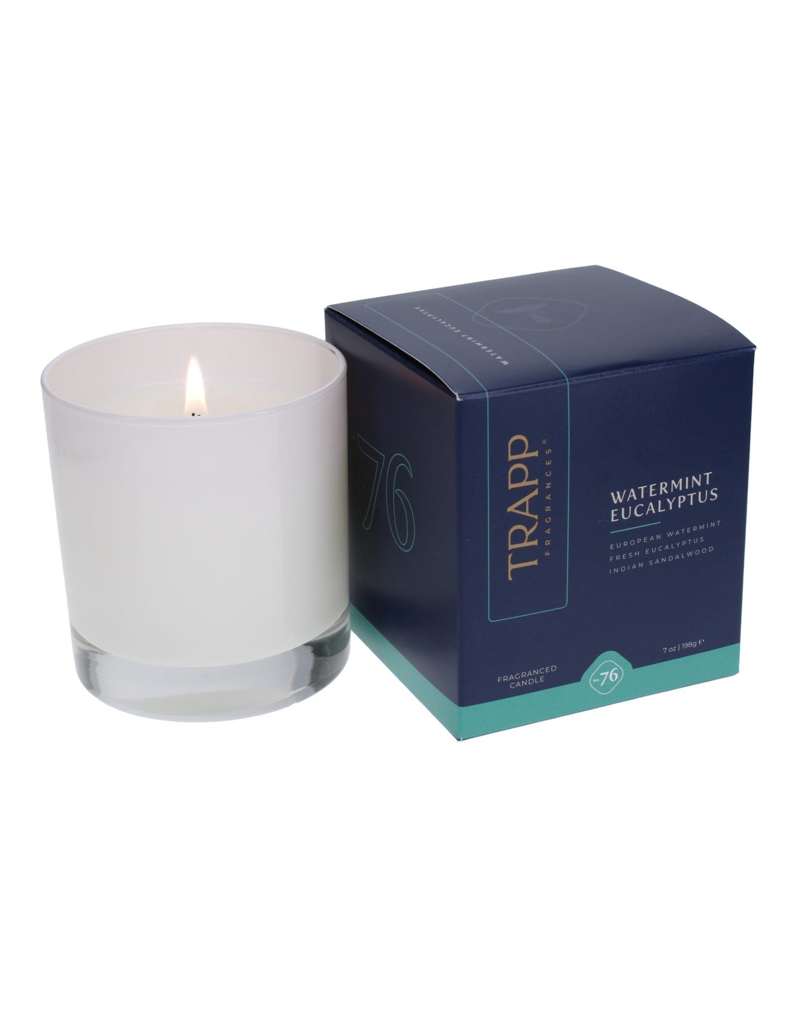 Trapp Trapp No. 76 Watermint Eucalyptus 7 oz. Candle in Signature Box