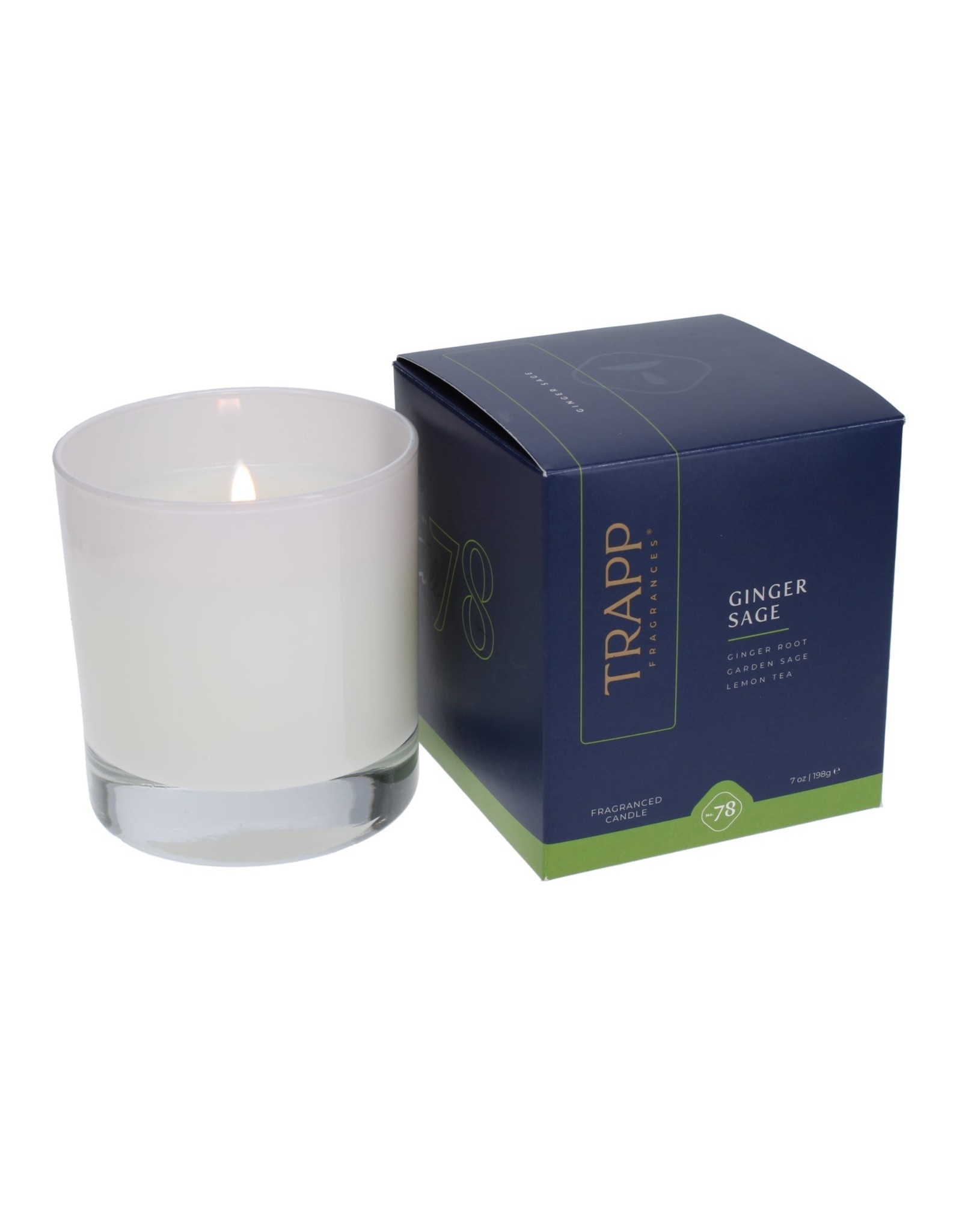 Trapp Trapp No. 78 Ginger Sage 7 oz. Candle in Signature Box
