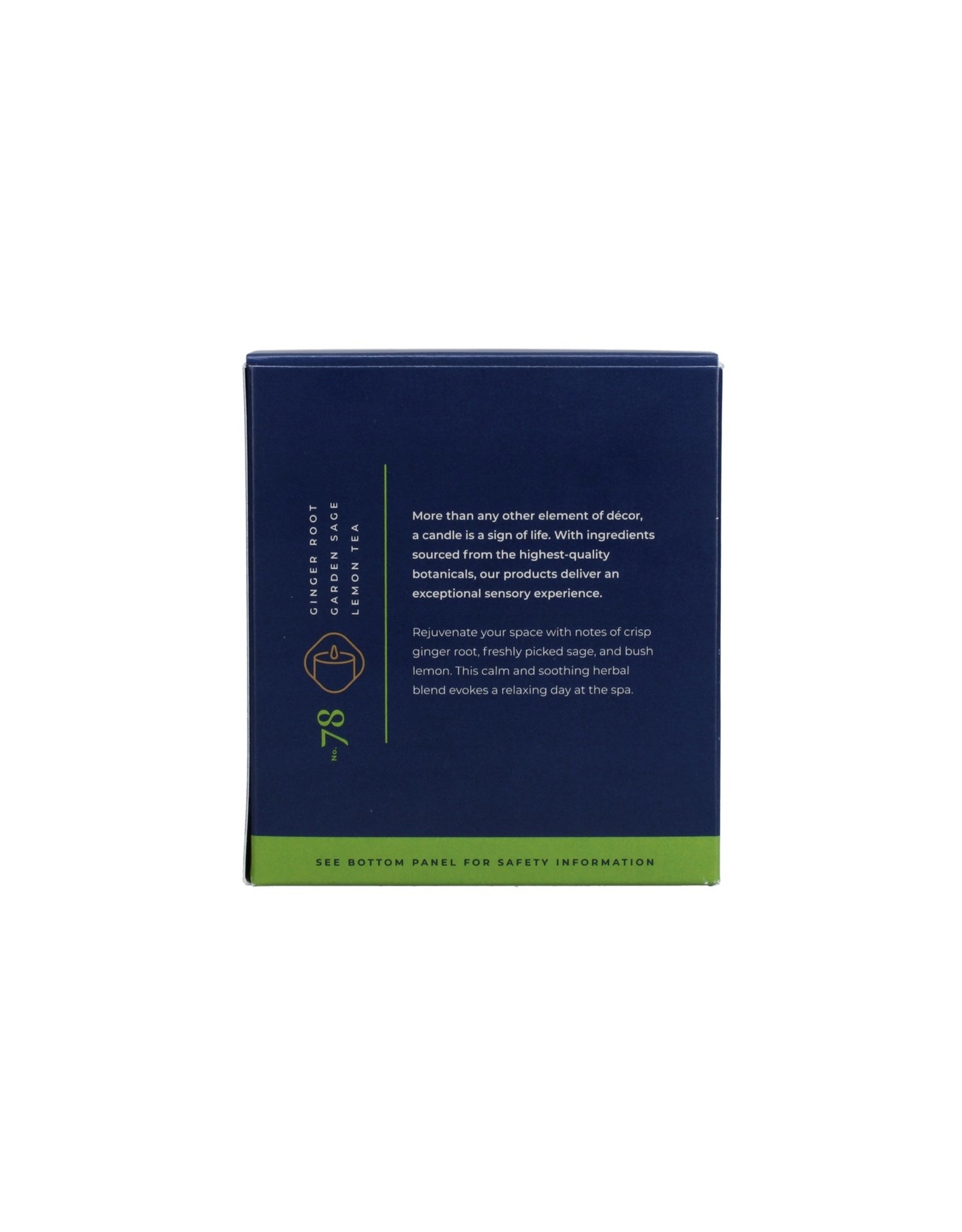 Trapp Trapp No. 78 Ginger Sage 7 oz. Candle in Signature Box